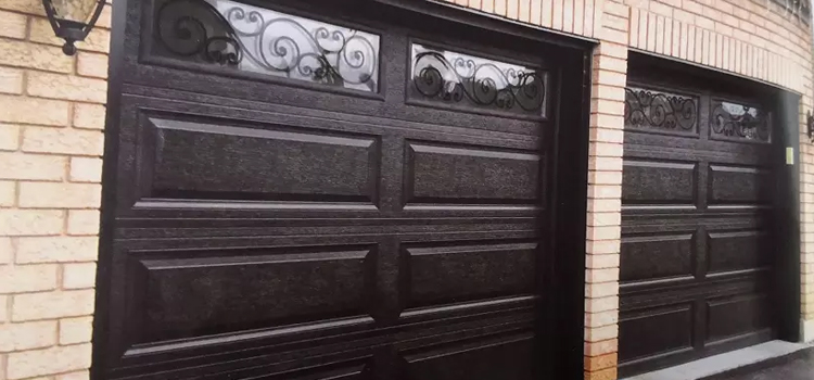 aluminum overhead garage door Garnet