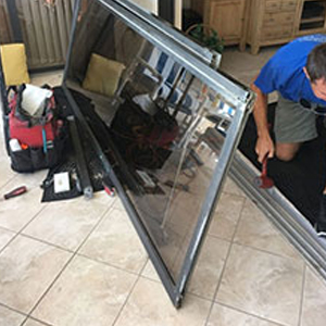 sliding glass door frame repair Garnet
